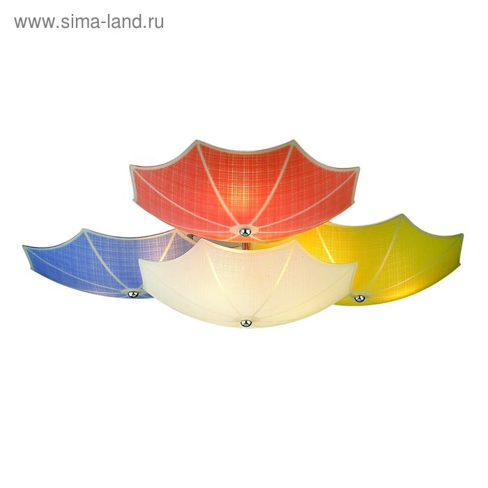 Люстра 1125-9U Umbrella 9xE27, 40W цветной 70x70x15 см