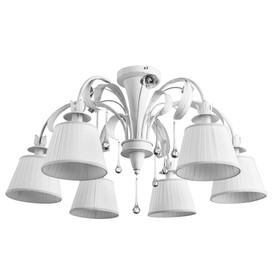 

Люстра A8100PL-6WG "Borgia" 6x40W E14 78x78x49 см