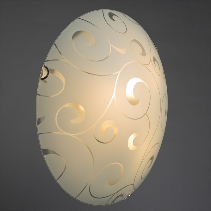

Светильник Ornament 3x60W E27 хром 40x40x11 см