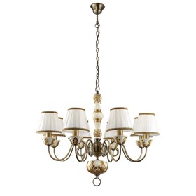 

Люстра A9570LM-8WG "Benessere" 8x40W E14 72x72x58 см