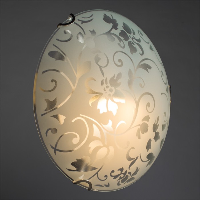 

Светильник Ornament 1x100W E27, хром 25x25x7 см