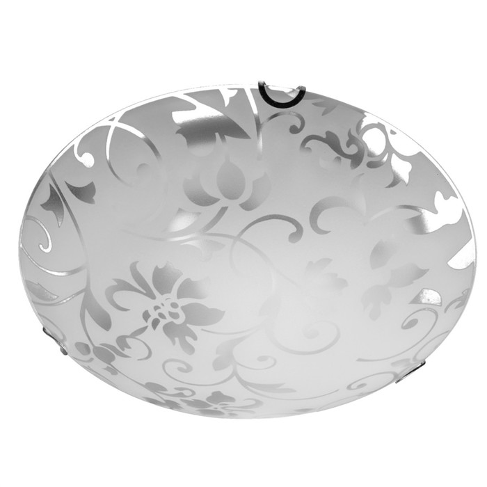 Светильник "Ornament" 2x60W E27 хром 30x30x8 см