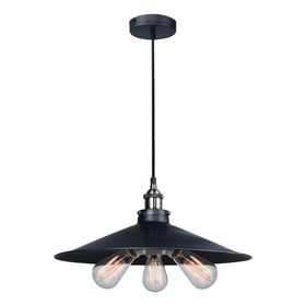 

Люстра подвес "Delta" 3x40W E27 черный 45x45x23 см