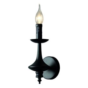 

Бра 8121/01 AP-1 "Dora" 1x40W E14 черный 11x11x27 см