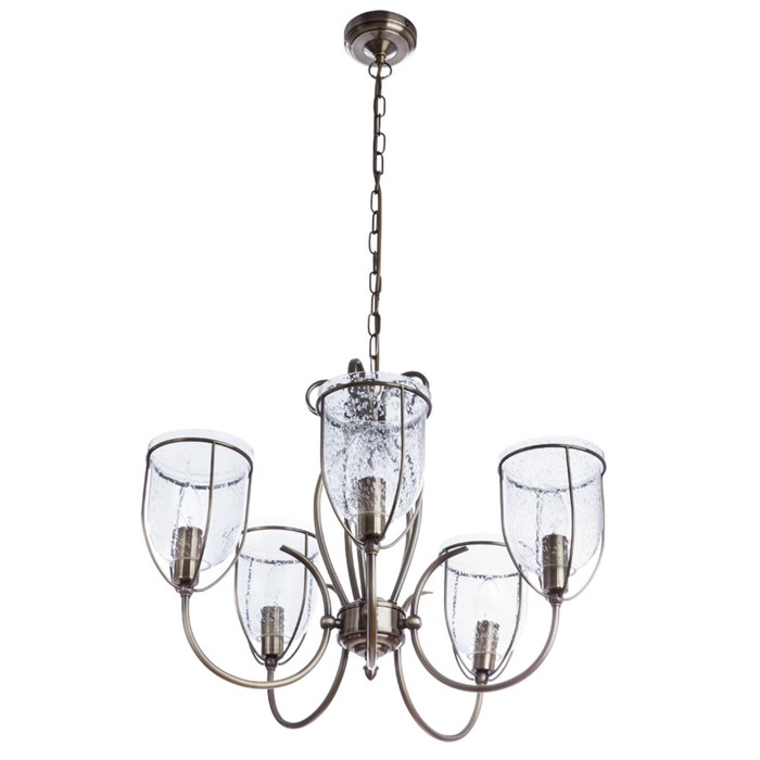 Люстра A6351LM-5AB "Salvador" 5x60W E14 58x58x44 см