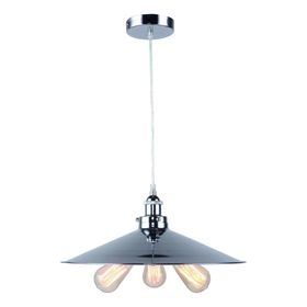 

Люстра подвес "Delta" 3x40W E27 хром 45x45x23 см