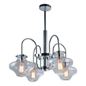 

Люстра 7108/02 SP-4 "Alveare" 4x40W E27 хром 70x70x70 см