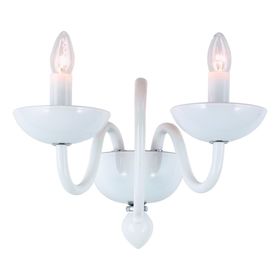 

Бра "Pallada" 2x40W E14 белый 43x25x33 см