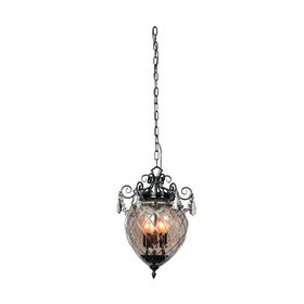 

Люстра подвес "Reggia" 3x60W E14 античная латунь 32x32x52 см