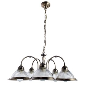 

Люстра A9366LM-5AB "American Diner" 5x60W E27 62x62x28 см
