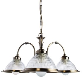 

Люстра A9366LM-3AB "American Diner" 3x60W E27 62x62x28 см