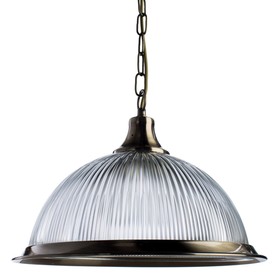 

Люстра подвес "American Diner" 1x100W E27 бронза 34x34x25 см