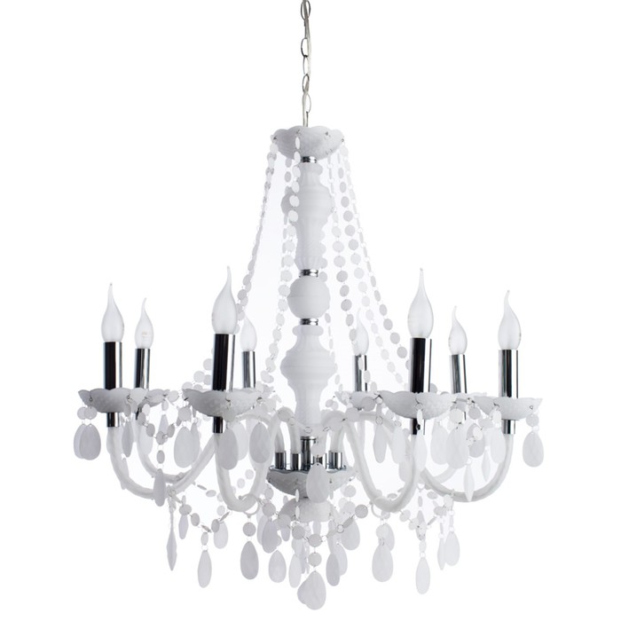 Люстра A8888LM-8WH "Morris" 8x60W E14 74x74x77 см