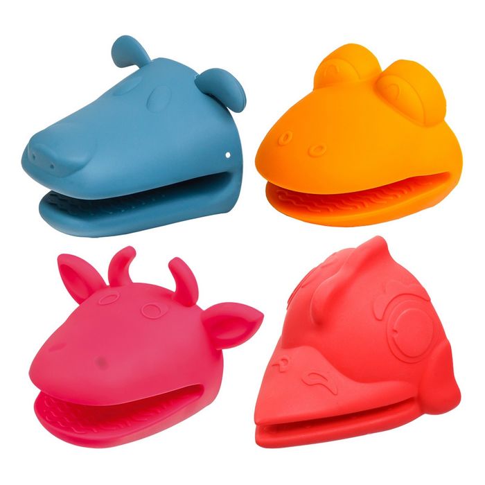 Прихватка термостойкая "Лягушка" Корова" Собака", МИКС