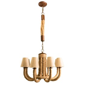 

Люстра A8958LM-8BR "Corda" 8x40W E14 80x80x65 см