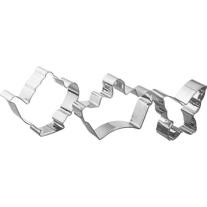 Набор формочек для печенья "Принцесса" 3 шт, 8-10 см