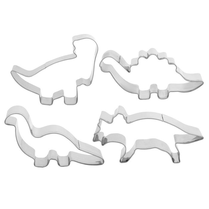 Набор формочек для печенья "Динозаврики" 4 шт, 8-10 см