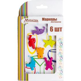 

Набор маркеров для бокалов, 6 шт