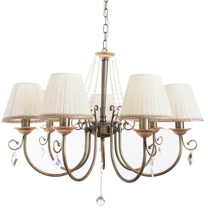 Люстра A6021LM-7AB "Vivido" 7x40W E14 72x72x47 см