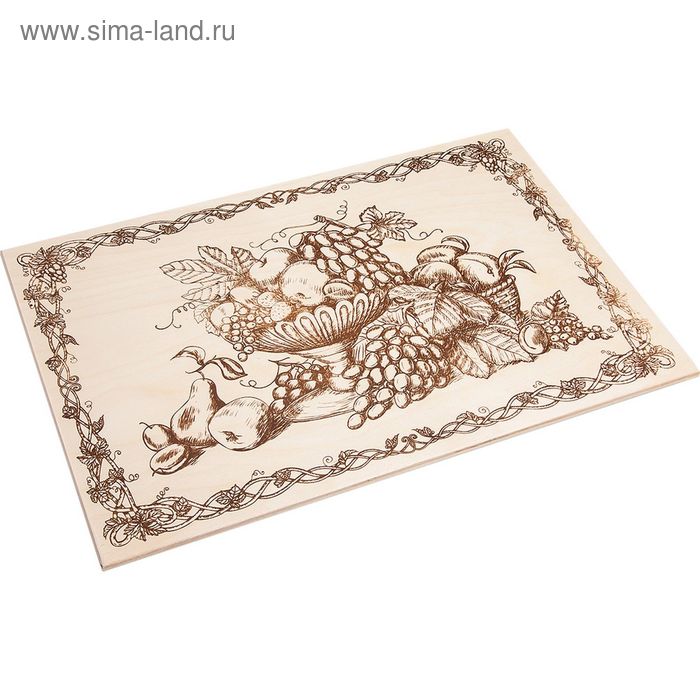 фото Доска разделочная «натюрморт» marmiton