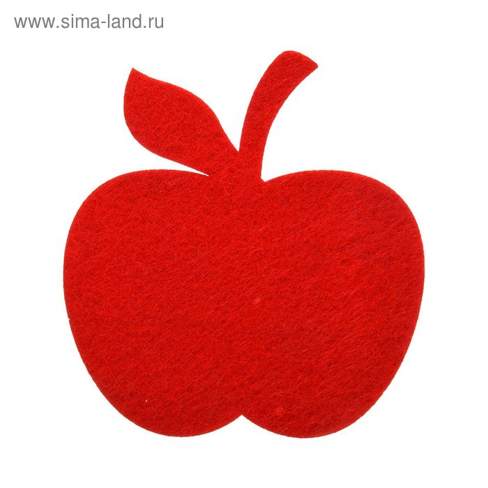 Подставка «Яблоко» фетровая, цвет МИКС