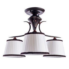 

Люстра A5133PL-3BR "Irene" 3x40W E14 46x46x41 см