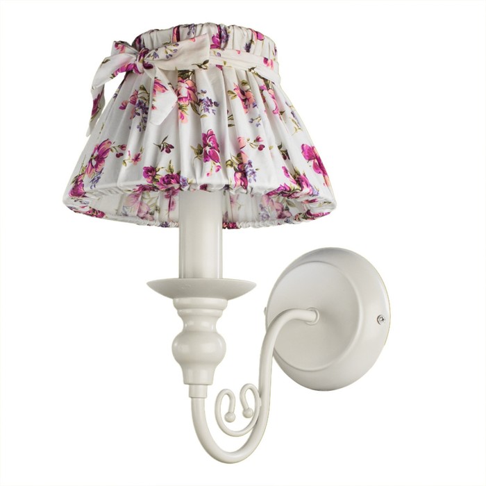 фото Бра a7020ap-1wh "bambina" 1x40w e14 20x22x31 см arte lamp