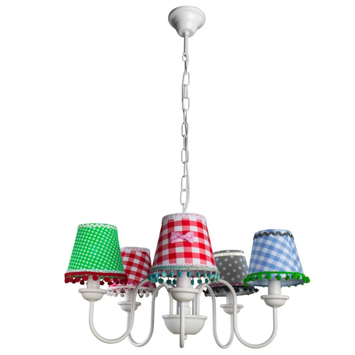 Люстра A5165LM-5WH "Kids" 5x40W E14 55x55x38 см