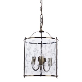 

Подвес A8286SP-3AB "Bruno" 3x60W E14 26x26x33 см