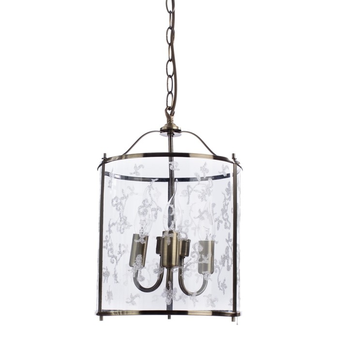 Подвес A8286SP-3AB "Bruno" 3x60W E14 26x26x33 см