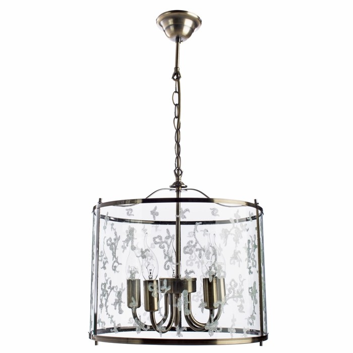 Подвес A8286SP-5AB "Bruno" 5x60W E14 37x37x33 см