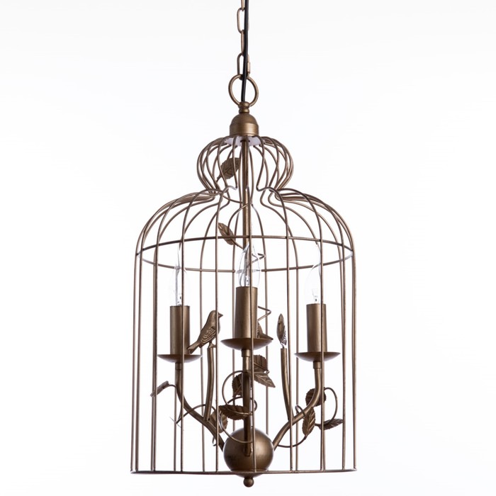 Люстра подвес "Gabbia" 3x40W E14 31x31x62 см