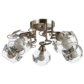 

Люстра A5004PL-5AB "Alessandra" 5x40W E14 55x55x28 см