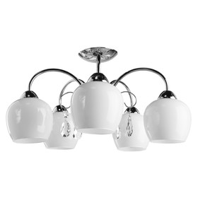 

Люстра A9548PL-5CC "Millo" 5x60W E27 53x53x28 см