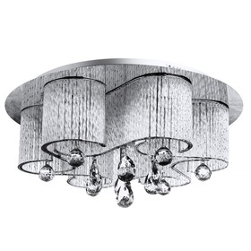 

Люстра A8562PL-15CL "Ondata" 15x33W G9 60x60x25 см