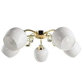 

Люстра A9549PL-5GO "Millo" 5x60W E27 64x64x18 см