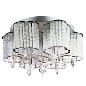 

Люстра A8561PL-15CL "Ondata" 15x33W G9 50x50x18 см