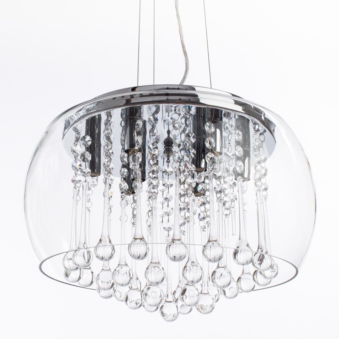 Подвес A7054SP-8CC "Halo" 8x33W G9 40x40x26 см