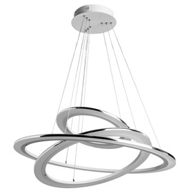 

Люстра подвес "Tutto" 3x72W LED белый 80x80x3 см