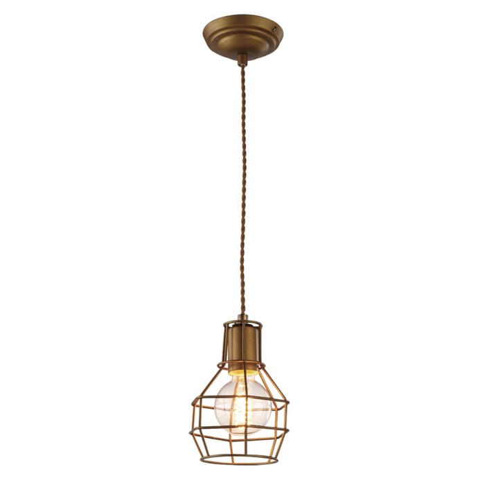 Подвес A9182SP-1BZ "Interno" 1x40W E27 15x15x21 см