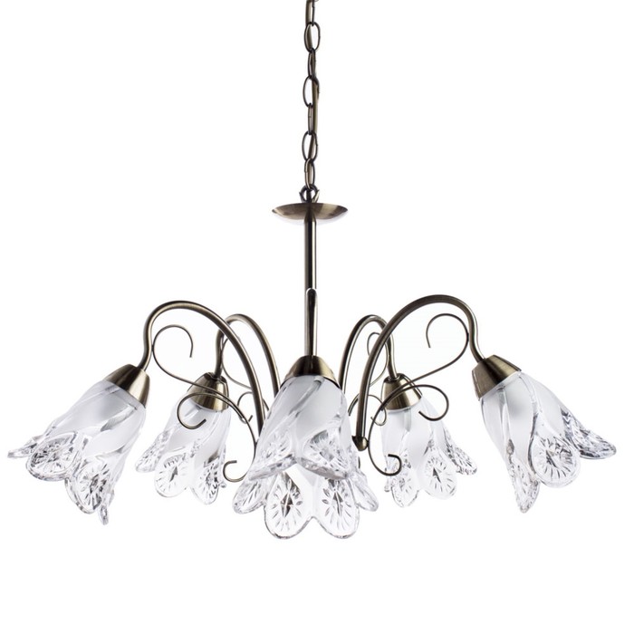 Люстра A6273LM-5AB "Fiorita" 5x60W E14 60x60x30 см