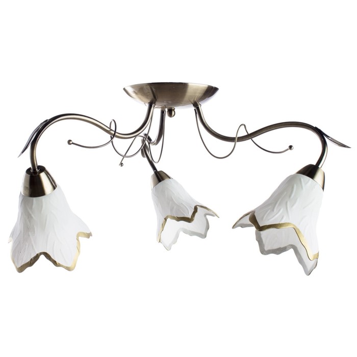 Люстра A6066PL-3AB "Barbara" 3x60W E27 61x61x27 см