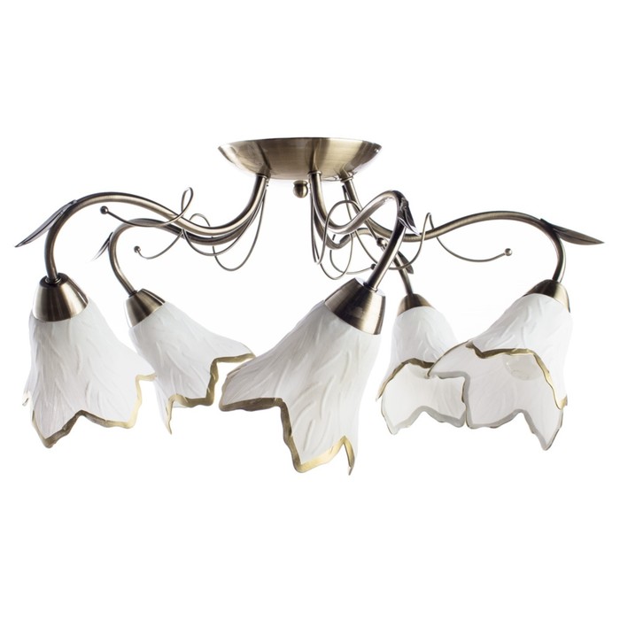 Люстра A6066PL-5AB "Barbara" 5x60W E27 61x61x27 см