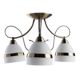 

Люстра A6192PL-3AB "Noemi" 3x40W E14 53x53x28 см