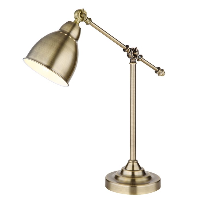 цена Настольная лампа A2054LT-1AB Braccio 1x60W E27 18x47x52 см
