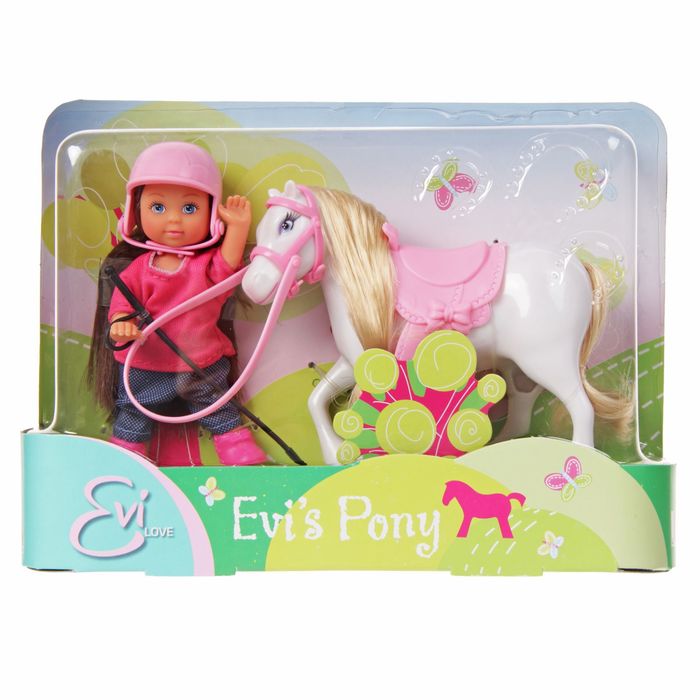 Кукла &quot;Еви&quot; с пони, МИКС