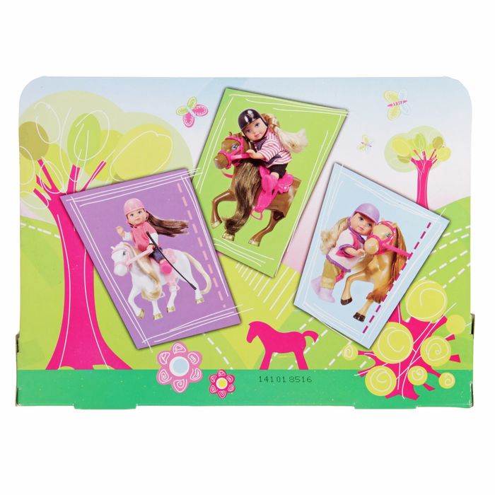 Кукла "Еви" с пони, МИКС