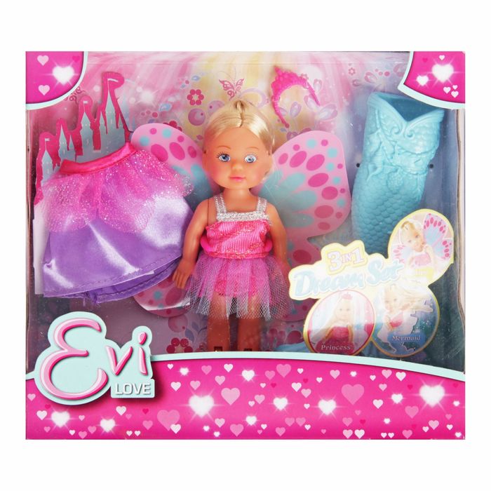 Кукла "Еви" русалочка, принцесса, фея