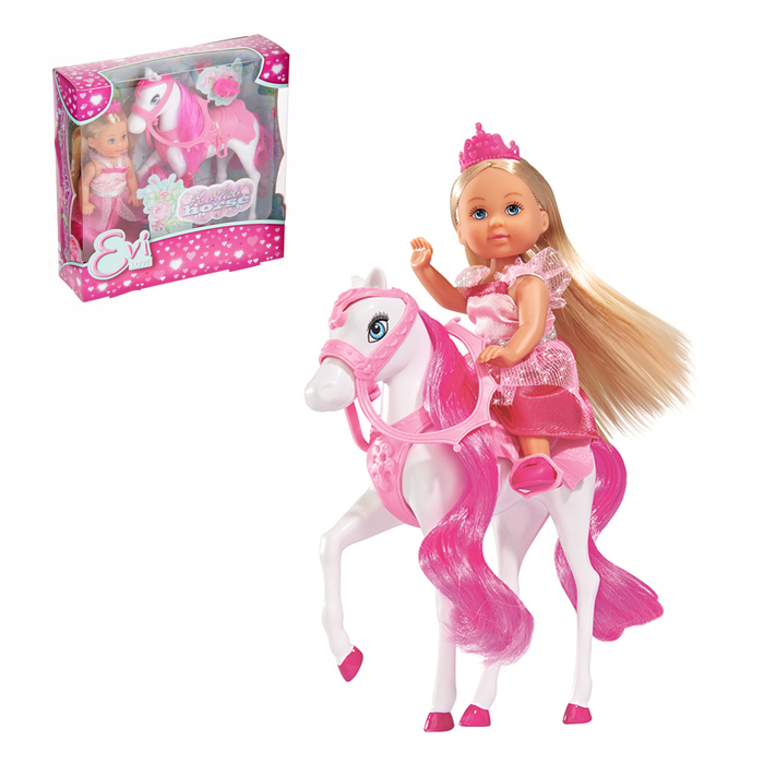 Кукла "Еви" на лошади