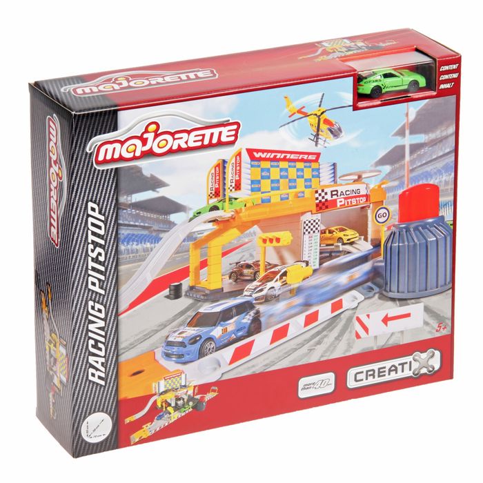 Пит-стоп Creatix, c машинкой